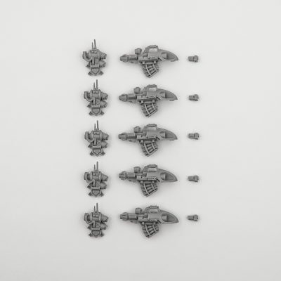 Proteus-II pattern Missile Launchers Set