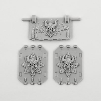 Word Bearers Land Raider Doors