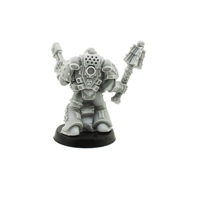 Chaplain with Crozius and Plasma Pistol