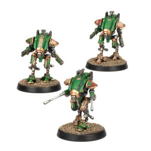 Armiger Knights Helverins and Warglaives (Adeptus Titanicus)