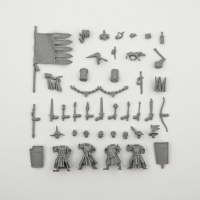 Bretonnian Foot Command 2004 x4