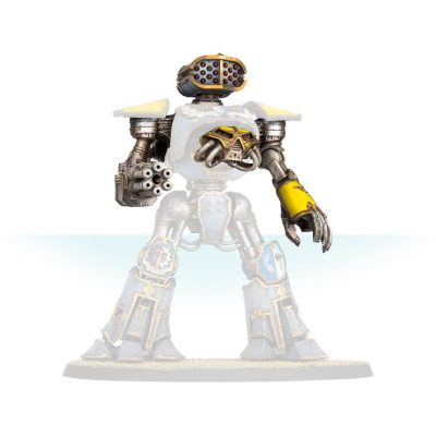 Reaver Titan Weapons: Gatling Blaster, Power Fist, Laser Blaster and Apocalypse Missile Launcher (Adeptus Titanicus)