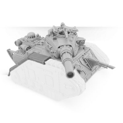 Death Korps of Krieg Mars Alpha Pattern Leman Russ with Modified Ryza Pattern Turret Upgrade Pack