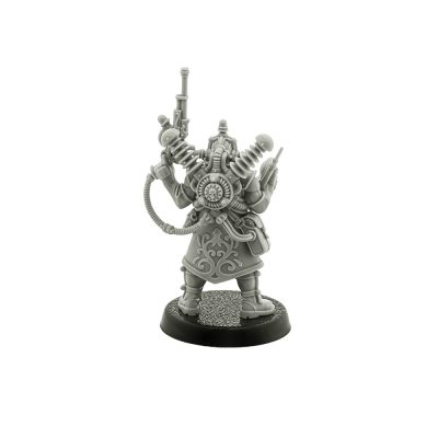 Larsen van der Grauss, a Lectro-Maester Tech-Priest (Kill Team)