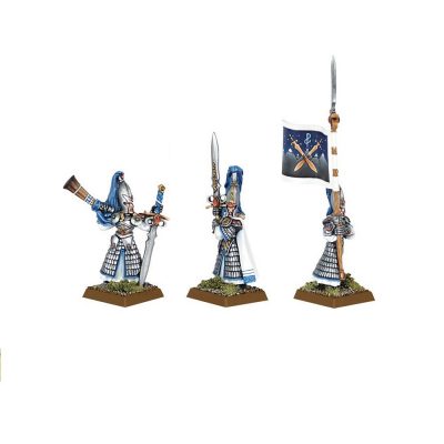 High Elves Swordmaster Command Group x3 2004