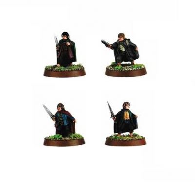 Hobbits x4 (Lord of the Rings – The Fellowship of the Ring)