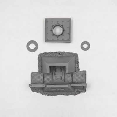 Imperial Defense Line Turret Emplacement