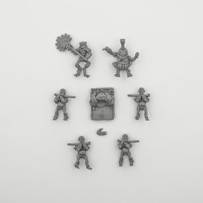 Slann Mage Priest on Palanquin (White Dwarf 96 Limited Edition)