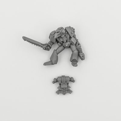 Space Marine Medic with Plasma Pistol 1991