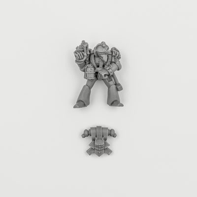 Space Marine Techmarine with Bolt Pistol 1991
