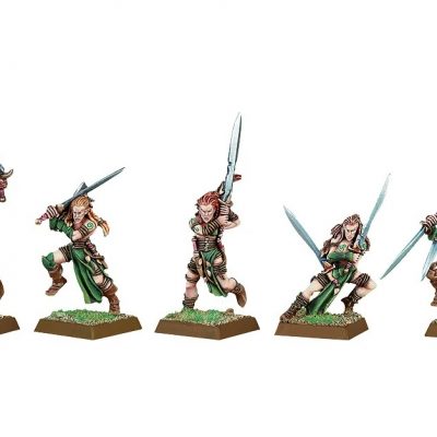 Wood Elves Wardancer Troupe x5 2008
