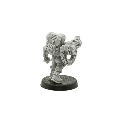 Servitor with Heavy Bolter