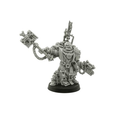 Black Templars Chaplain Grimaldus & Retinue