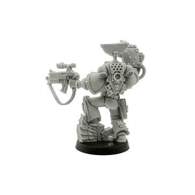 Space Marine Sergeant with Power Fist & Bolter (Web Exclusive 2008)