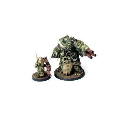 Nurgle Daemon Prince and Herald