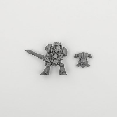 Space Marine Librarian with Force Sword 1989