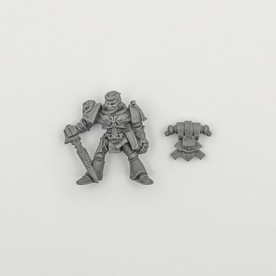 Space Marine Librarian with Force Sword and Book 1989