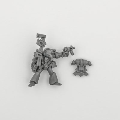 Space Marine Techmarine with Adjustable Wrench 1991