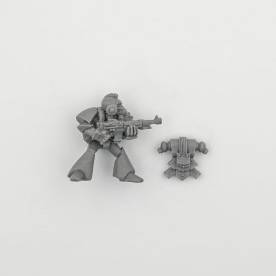 Space Marine with Autogun / Brother Blake 1988