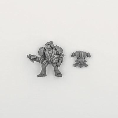 Space Marine with Laspistol /Medic Kribins (Kyle) 1987