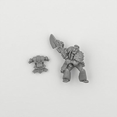 Space Marine with Power Axe / Brother Kitt 1988