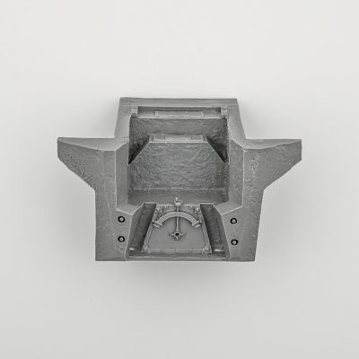Imperial Trench System Trench End with Gun Mount