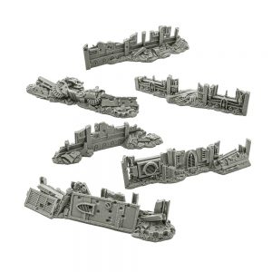 Urban Barricades and Walls x6