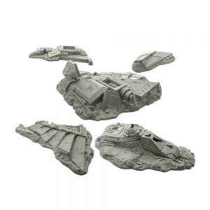 Battle for Macragge Aquila Lander Terrain Set