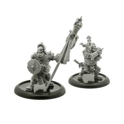Kriel Warrior Standard Bearer & Piper
