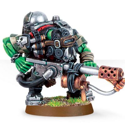 Ork Kommando with Burna