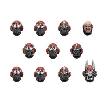 Word Bearers MKVI Heads