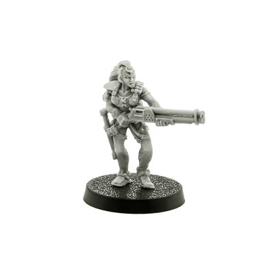 Escher with Shotgun