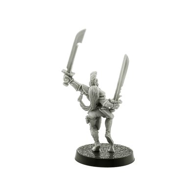 Escher with Two Sword