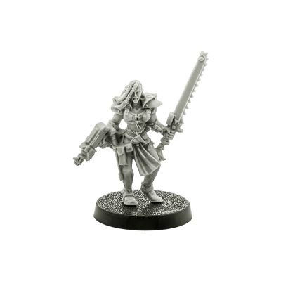Escher with AutoPistol and Chainsword