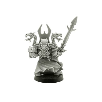 Chaos Space Marine Sorceror with Force Sword