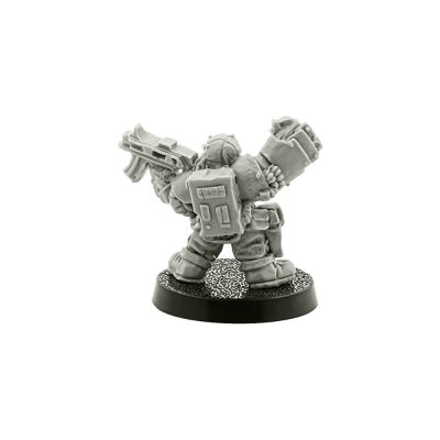 Squat Champion with Power Glove & Bolter #1/ Vikas Ingram (Officer) 1989