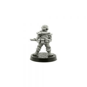 Imperial Guard with Las Gun / Trooper Rothery 1988