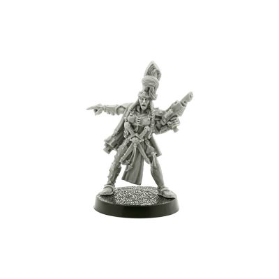 Esher Leader with Bolt Gun and Laspistol