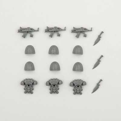 Space Marine Bolter and Back Pack Sprue 1991