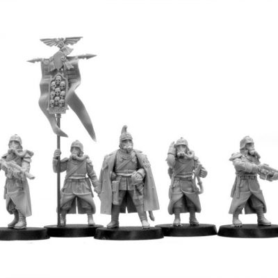 Death Korps of Krieg Command HQ Squad